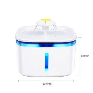 Toptan Fabrika Doğrudan Satış Otomatik Mama Kabı Modern Sessiz Çalışma LED Filtreli Kase Kedi Köpek Su Geçirmez Plastik - Product Image 6