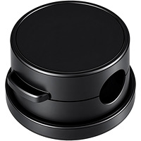 360 °   Organisateur de câbles rotatif pour bureau, clips adhésifs robustes pour câbles, accessoires de bureau pour la maison G26-88