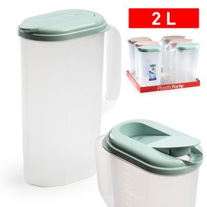 Caraffa per Acqua PlasticForte 2L, Resistente e Riutilizzabile per Uso Domestico - Product Image 1