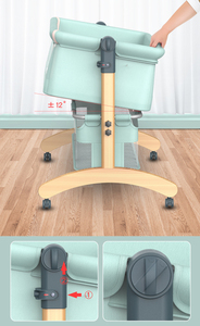 Cuna de Madera Multifuncional para Bebés OEM/ODM / Cuna de Diseño Moderno para Colocar Junto a la Cama / Cuna Mecedora para Bebés - Product Image 4