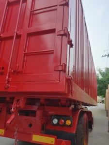 New Fengniao 53 Ft 3-Axle Dry Van Enclosed Box <b>Trailer</b> with 1001-2000 kg Payload Shandong Origin - Product Image 2