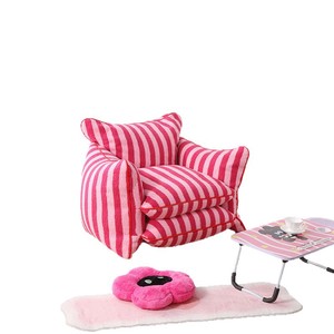 Lazy Style Modern Sherpa Bean Bag <strong>Sofa</strong> Sleepable Lying Cross-border Compressed Casual Single Recliner Home Furniture Bedroom - Product Image 5