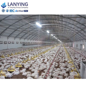 Các tòa nhà Kết Cấu Thép Chất lượng cao sản xuất tại Trung Quốc có thể được sử dụng cho chuồng gà, trang trại gia súc và Trang trại ngựa, v. v. - Product Image 5
