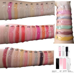 Grosir Logo kustom minyak bibir Vegan warna buah asam hialuronat pelembap penebal bibir berubah warna untuk mencerahkan Label pribadi - Product Image 3