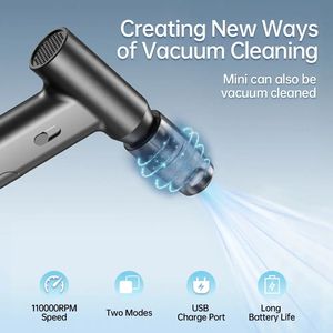 Ventilateur à moteur sans balais à main 110,000 tr/min Turbofan souffleur de poussière haute puissance dépoussiéreur à <span class=keywords><strong>air</strong></span> <span class=keywords><strong>comprimé</strong></span> outils de nettoyage de clavier - Product Image 3