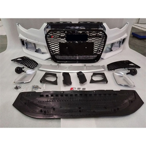 <span class=keywords><strong>Paraurti</strong></span> <span class=keywords><strong>Anteriore</strong></span> Veidt Adatto per <span class=keywords><strong>Audi</strong></span> A6, Modifica RS6, Assemblaggio <span class=keywords><strong>Paraurti</strong></span> <span class=keywords><strong>Anteriore</strong></span> A6L C7 13-15, Modello RS6 con Griglia - Product Image 3