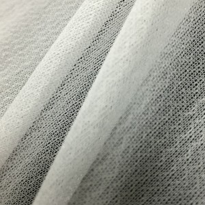 Thông tư dệt kim interlining 50D 75D <span class=keywords><strong>Polyester</strong></span> dệt Tricot nóng chảy interlining vải - Product Image 1