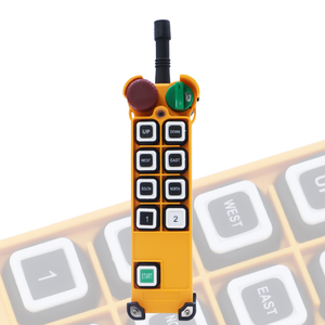 สวิตช์สถานีควบคุมระยะไกลจี้เครนอุตสาหกรรมแบบไร้สายรอกแบบปรับแต่งได้จากโรงงาน F24-8S - Product Image 2