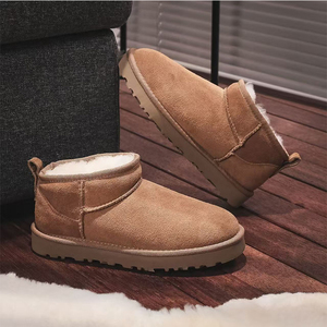 <span class=keywords><strong>Botas</strong></span> Cortas de Invierno para Mujer, Botines con <span class=keywords><strong>Plataforma</strong></span>, Antideslizantes, Forradas de Lana, Cálidas, Impermeables, <span class=keywords><strong>Botas</strong></span> de Nieve Afelpadas - Product Image 1