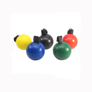 Balle anti-stress à presser en forme de Terre avec cordon yoyo - Product Image 5