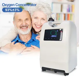 Nouveau 93% + 3% Concentrateur médical de haute pureté De Oxigeno 3l 5l 10l Concentrateur d'oxygène domestique Concentrateur d'oxygène portable de 10 litres