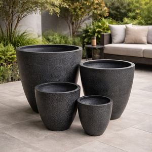 Fiberglass Flower Pots Sustainable Garden Pots Garden Application <b>Best</b> Price Garden Pots Planters Made In Vietnam - Product Image 3
