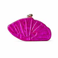 Coquille en forme de boîte acrylique soirée pochettes femmes luxe Designer secteur sacs à main et sacs à main haute qualité fête de mariage pochette