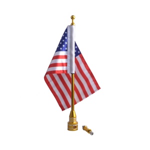 Poteaux de drapeau de société, Logo publicitaire, bannières de Sport en plein air en or, œillets en aluminium pour Harley <span class=keywords><strong>Honda</strong></span>, décoration de Promotion de toute taille - Product Image 6