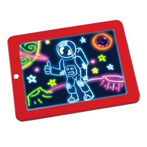 Vente chaude 3D Magic Pad LED tableau d'écriture pour enfants tout-petits outil d'apprentissage <span class=keywords><strong>lumineux</strong></span> bricolage éducatif planche à dessin jouet cadeau - Product Image 2