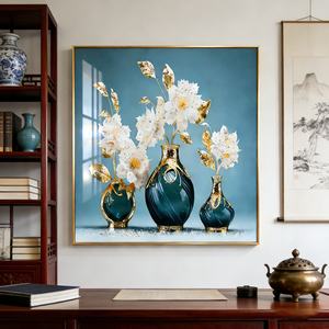 Pintura Decorativa Moderna en Porcelana de Cristal con Impresión HD Personalizada, Cuadrada, para Comedor, Estudio, Sala de Estar, Decoración del Hogar - Product Image 5