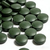 Comprimés de spiruline de qualité supérieure, algues bleues vertes naturelles, complément alimentaire riche en protéines pour soutenir le système immunitaire, à usage quotidien