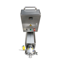 Machine sanitaire d'émulsion de dispersion de cisaillement élevé de canalisation d'étape de l'acier inoxydable