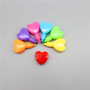 Màu <span class=keywords><strong>Highlighter</strong></span>, Hình Trái Tim Phong Cách Đánh Dấu - Product Image 4