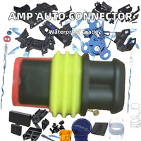 Conector Rápido DJ7021-1.5-21, 2P Hembra, Impermeable, Conectores Automotrices, Conector Negro