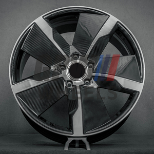 Jantes forgées monobloc en fibre de carbone GPW personnalisées pour <span class=keywords><strong>Porsche</strong></span> <span class=keywords><strong>Taycan</strong></span> <span class=keywords><strong>Turbo</strong></span> <span class=keywords><strong>S</strong></span> 5x130 21 pouces 21x9.5 21x11.5 Performance Staggered Rims - Product Image 2