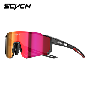 Occhiali da Ciclismo SCVCN con Protezione UV400, Montatura in PC, Occhiali Sportivi per MTB, Bici da Strada, Corsa, Attività all'Aperto, per Uomini e Donne - Product Image 2