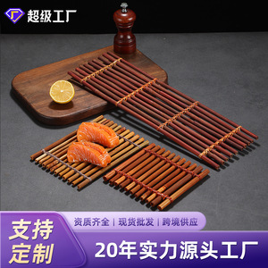 Bamboo Sushi Platter Rectangular Eco-Friendly For Sashimi Seafood Display - Product Image 4