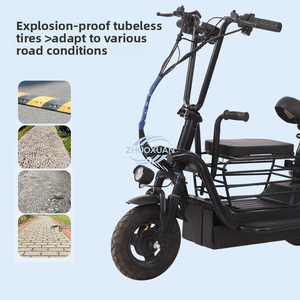 Family Daily Commute Electric Three Wheeler Flexible Safe Child Pickup Vehicle - Product Image 1