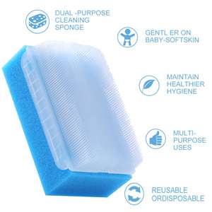 Bagno doccia spazzole spugna strumenti teraperapressure terapia professionale spazzola sensoriale per bambini e adulti - Product Image 4