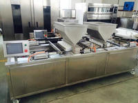 Machine de fabrication de madeleines automatique bon marché Crimble Muffin Cup Cake Making Line Price