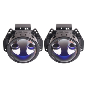 Sanvi NEW High Quality F55 3.0 Inch Bi Led Projector Lens Replace <b>Halogen</b> Xenon Car Headlight for Car - Product Image 6