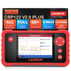 CRP123 V2.0 PLUS ระบบวินิจฉัยรถยนต์แบบเต็มระบบ OBD2 พร้อมฟังก์ชั่นรีเซ็ต 3 แบบ ใช้งานได้กับรถยนต์ทั่วไป รองรับระบบ Android 12V - Product Image 1