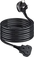 Câble d'extension robuste pour le Royaume-Uni, prise avec fusible 13A, H05VV-F, cordon d'alimentation 3 fils