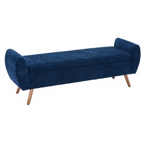 Modern Durable Eco-Friendly Multi-Function Soft Fabric Ottoman Stool <strong>Storage</strong> <strong>Bench</strong> <strong>for</strong> Bedroom Living Room Entry Hotel Use - Product Image 1