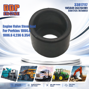 33817117 1W5849 3637041M1 33817125 70730051เครื่องยนต์ซีลก้านวาล์วสำหรับ Perkins 1004.4 1006.6 4.236 6.354 - Product Image 2