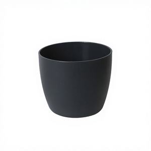 Pot de fleurs Plafarm gris foncé en PP n°1 avec irrigation par le bas, auto-arrosant, pour patio, bureau, maison, jardin, pépinière - Product Image 1