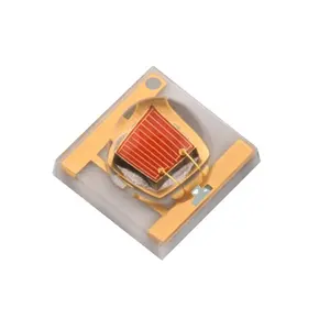 Commercio all'ingrosso della fabbrica 3535 1w 2w 3w giallo ambra smd led chip 350mA 700mA colore giallo led 580nm 585nm 590nm 595nm per fendinebbia