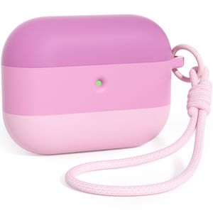 Funda de Silicona con Colores Degradados para <span class=keywords><strong>Airpods</strong></span> Pro 3, Protección Total, Antideslizante, con Cordón Antipérdida - Product Image 1
