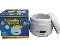 Mini nettoyeur à ultrasons pour bijoux domestiques, machine à laver à ultrasons pour bijoux portables, nettoyeur à ultrasons pour prothèses dentaires sans fil