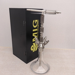 Bán Buôn Thiết Kế Mới Mig Titan Hookah Mig Shisha Đức Hookah Thép Không Gỉ Shisha Chicha Set Sang Trọng Mig Titan Shisha - Product Image 2