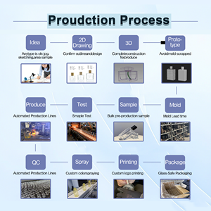 Flacons pulvérisateurs en <span class=keywords><strong>verre</strong></span> personnalisés en petites séries, avec vaporisateurs à brume, pour toner, lotion et huile <span class=keywords><strong>de</strong></span> pêche - Product Image 6
