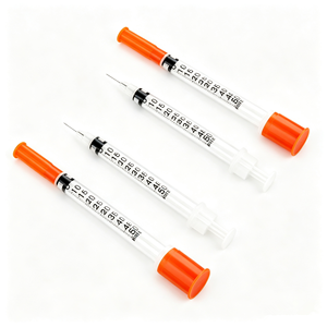 Jeringas Desechables Veterinarias y Médicas para Diabetes, Aguja de <span class=keywords><strong>Insulina</strong></span> de 32g, 100 Unidades, Jeringas de <span class=keywords><strong>Insulina</strong></span> de 1ml, Caja de 32g, Jeringa de <span class=keywords><strong>Insulina</strong></span> de <span class=keywords><strong>0.5</strong></span> - Product Image 2