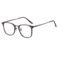 Vente en gros de lunettes optiques TR90 avec monture pour ordinateur bloquant la lumière bleue pour adultes et hommes lunettes de myopie