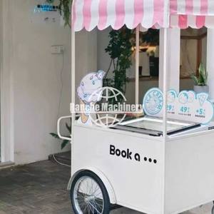 รถขายอาหารเคลื่อนที่อเนกประสงค์สำหรับโรงแรมกลางแจ้ง รถสามล้อขายพิซซ่า กาแฟ ขนม และไอศกรีม แบบขายส่ง - Product Image 3