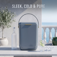 Glacière isotherme portable 10L pour cadeaux, camping en extérieur, boissons, pique-nique, conservation du froid pendant 5 jours
