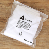Sac en plastique transparent personnalisé avec logo, fermeture éclair en EVA, sacs d'emballage PE transparents à fermeture à glissière pour vêtements – Offre Spéciale