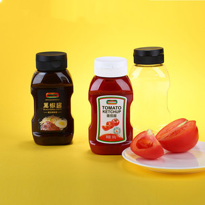 manufacture plastic tomato ketchup squaeeze sauce salad honey bottle
