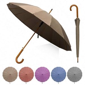 Parapluie Droit Automatique Léger de Haute Qualité à Prix Abordable pour Promotion, Vente en Gros, avec Impression de Logo - Product Image 1