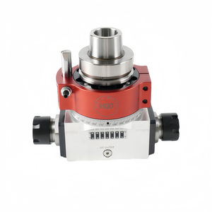 HQD Four-Output <b>Aggregates</b> HSK63F ER25 Angle Head With Motor for Home Decoration Engraving Machine 7000-12000rpm HQD Four-Output - Product Image 3
