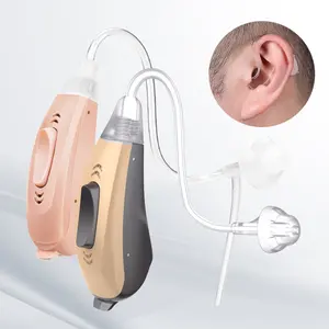 迷你数字BTE超薄管助听器新型隐形耳机电池寿命更长医疗保健用品来自中国